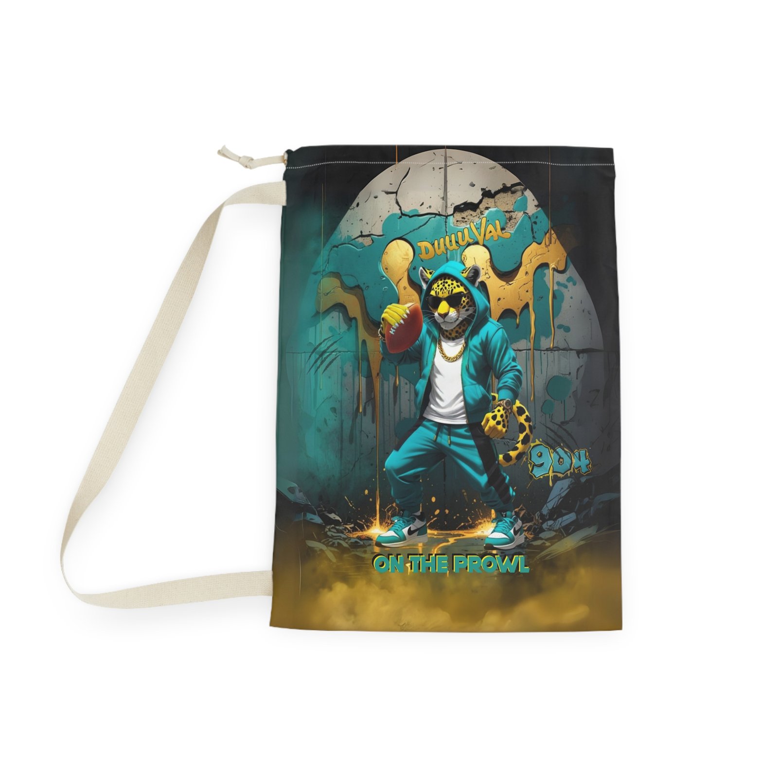 On the Prowl Laundry Bag - Image 6