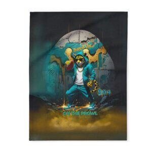 On the Prowl Fleece Blanket