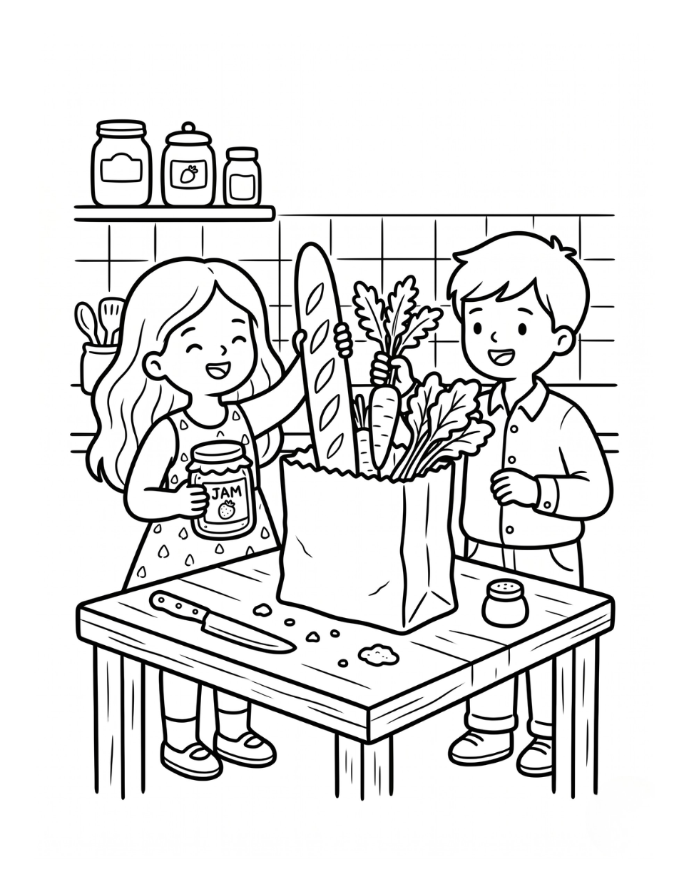 A Day in the Life Coloring Book - Image 2
