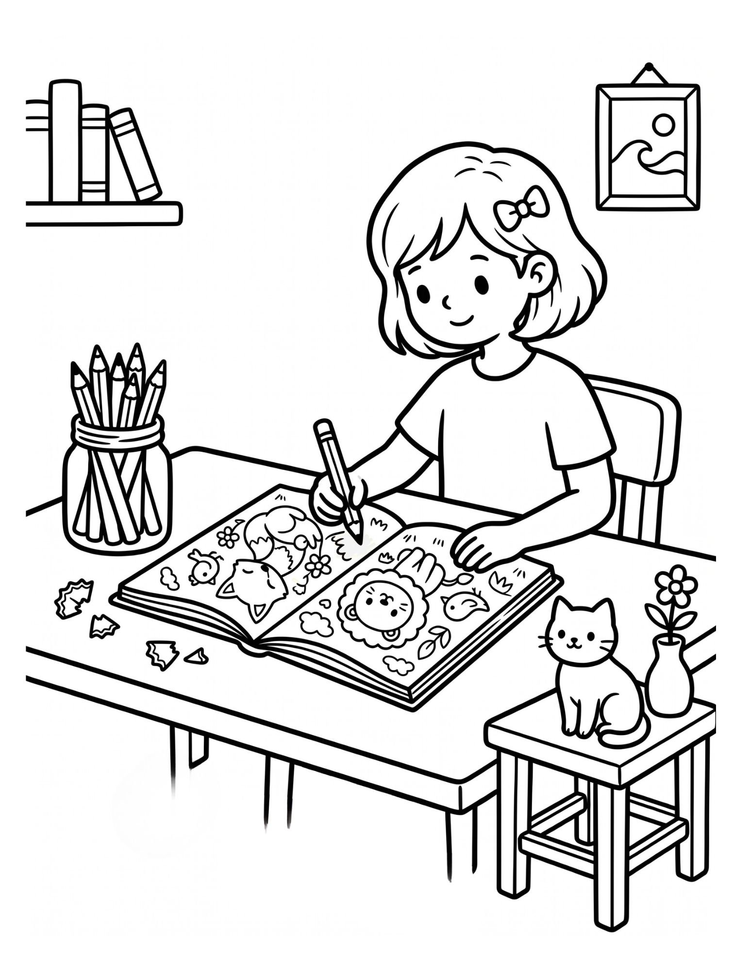 A Day in the Life Coloring Book - Image 3