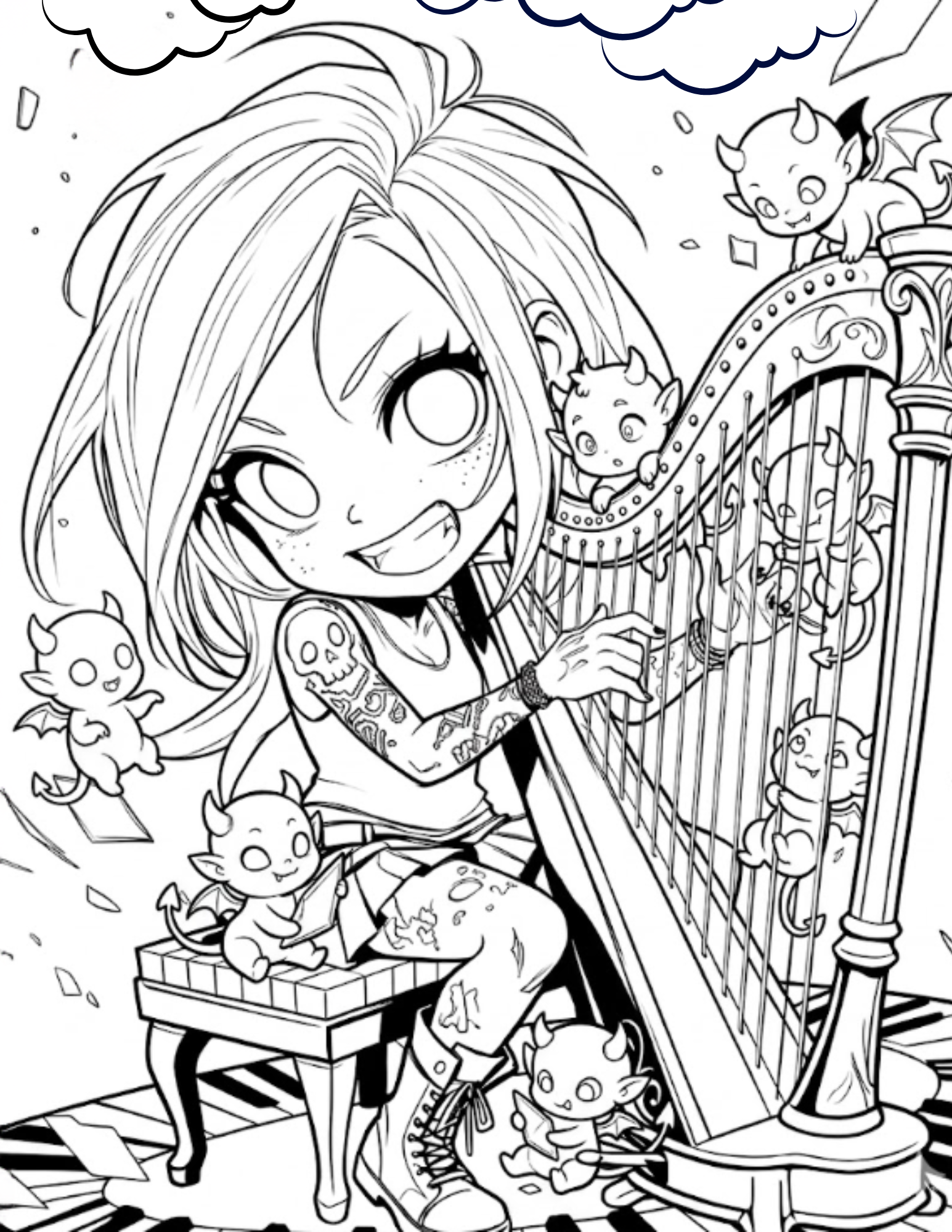 The Zombees Coloring Book - Image 2