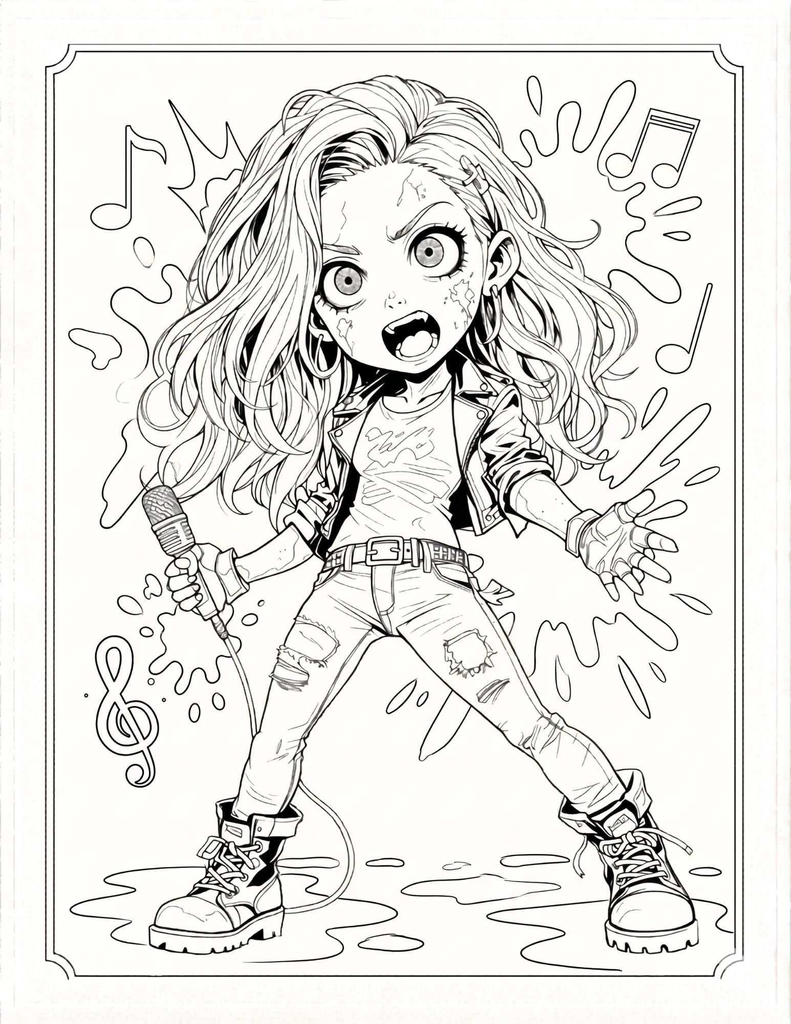 The Zombees Coloring Book - Image 3