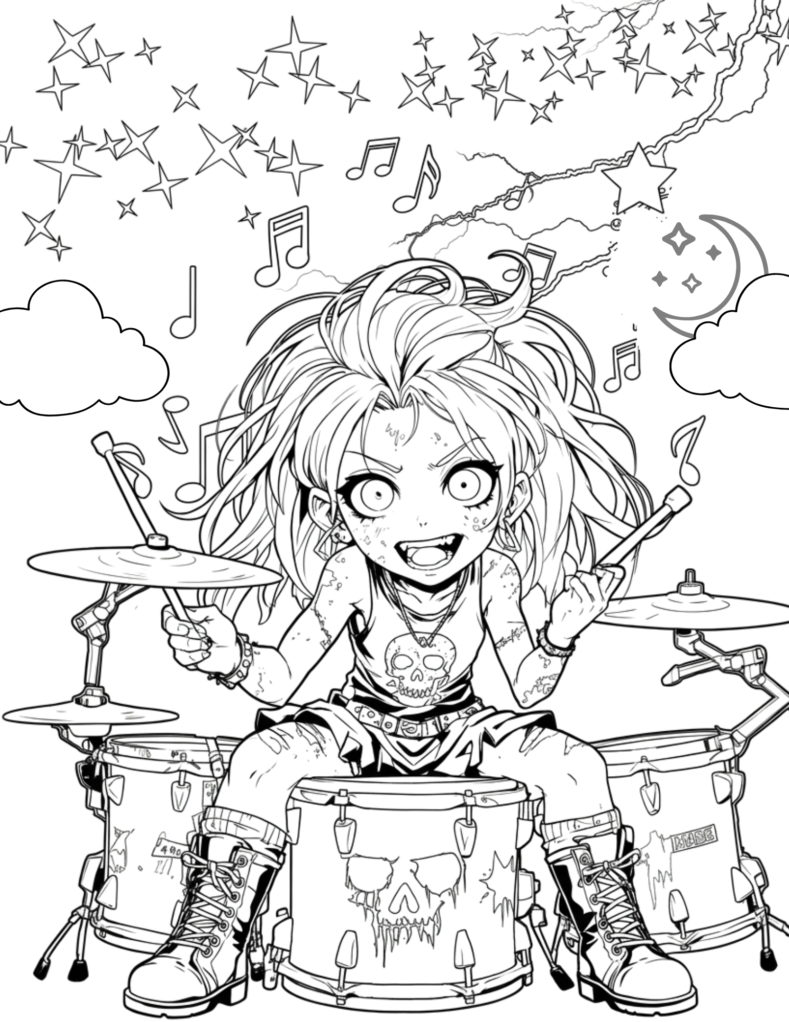 The Zombees Coloring Book - Image 4